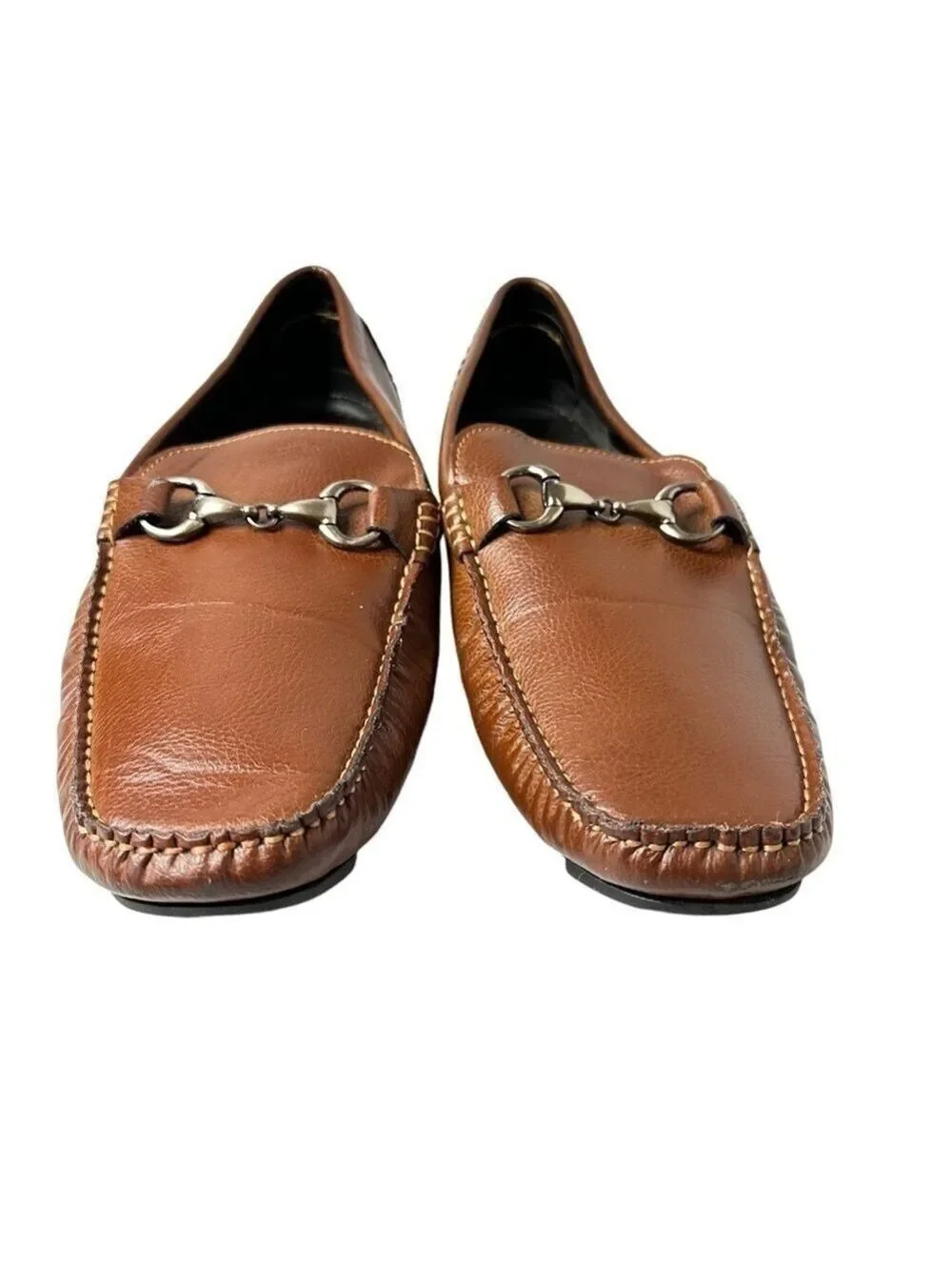 Unlisted by Kenneth Cole Men’s Brown Slip On Driver Shoes Size 10.5 M